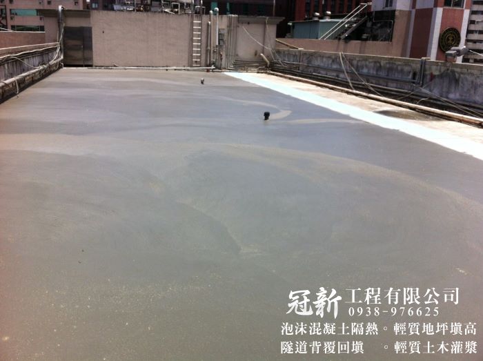 台北市大安高工屋頂隔熱施工
